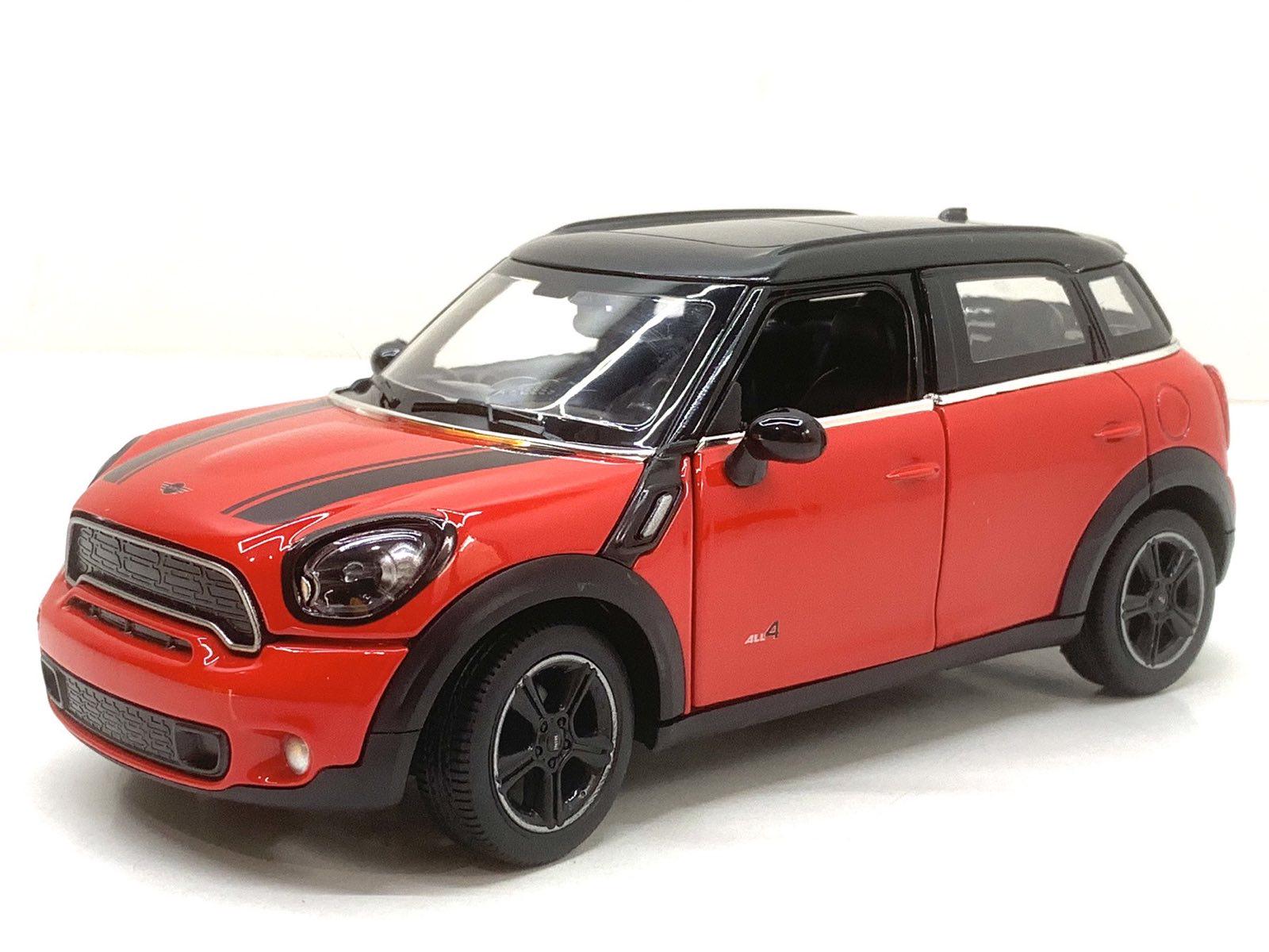 Машина Rastar Mini Cooper 1:24 Червоний (56400) - фото 1