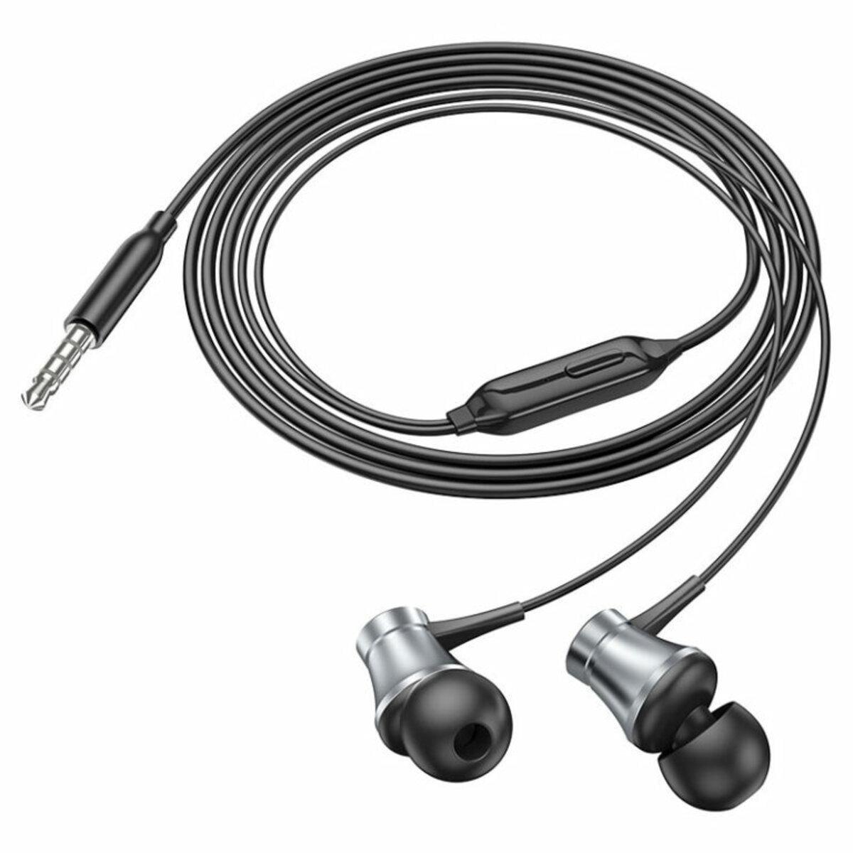 Наушники Borofone BM73 Platinum Black/Grey (BM73MG)