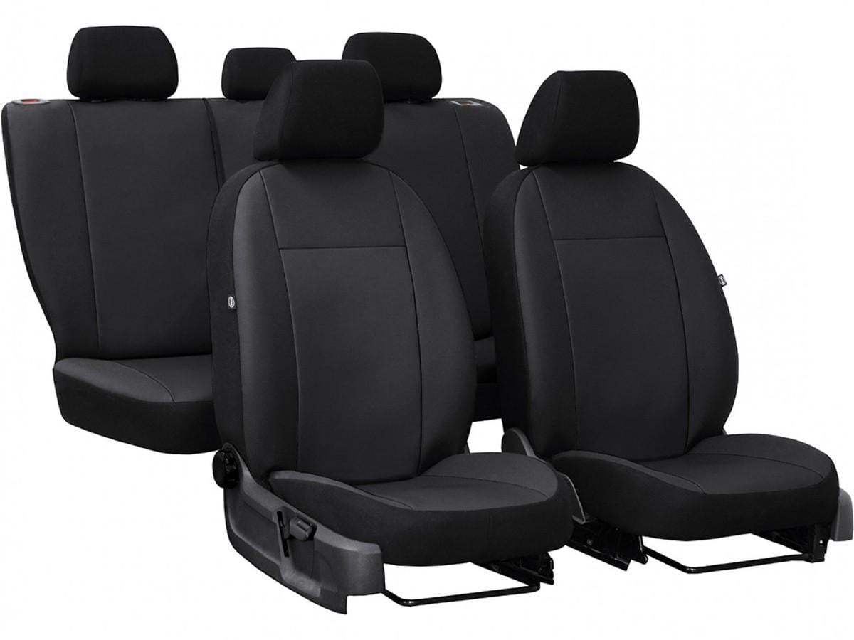 Авточехлы из экокожи Pok-ter Road для Geely GC7 2015-2002-2011 с черной вставкой (9015627)
