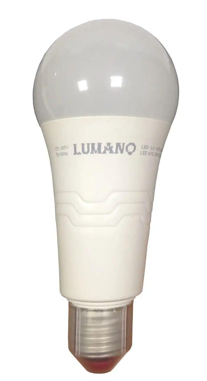 Лампа світлодіодна Lumano 25W E27 6000K 2250Lm A70 (LU-A70-25276)