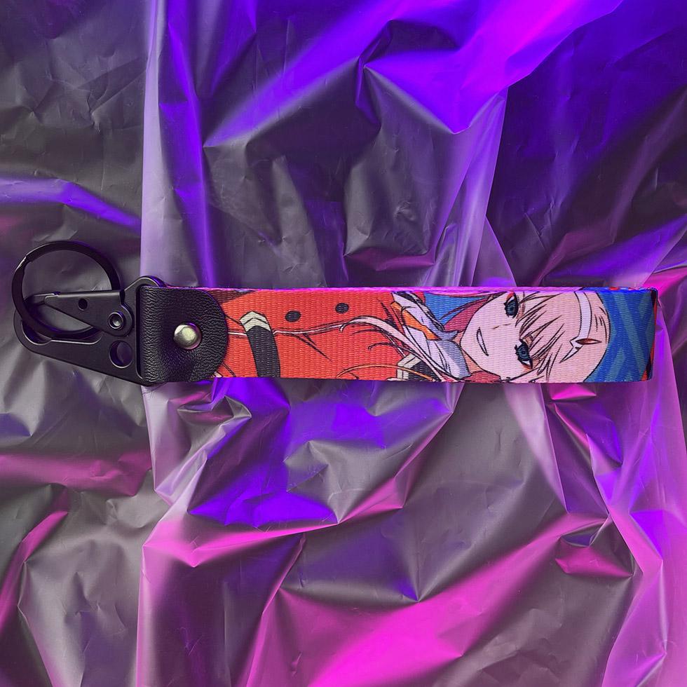Брелок з карабіном Darling in the Franxx Zero Two