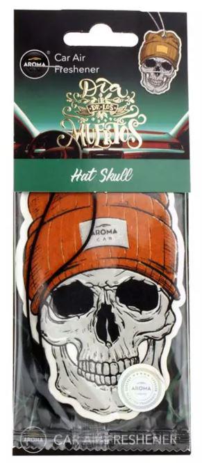 Освіжувач сухий у формі листка Aroma Dia De Los Muertos Летуча миша шлем 83278 (450357)