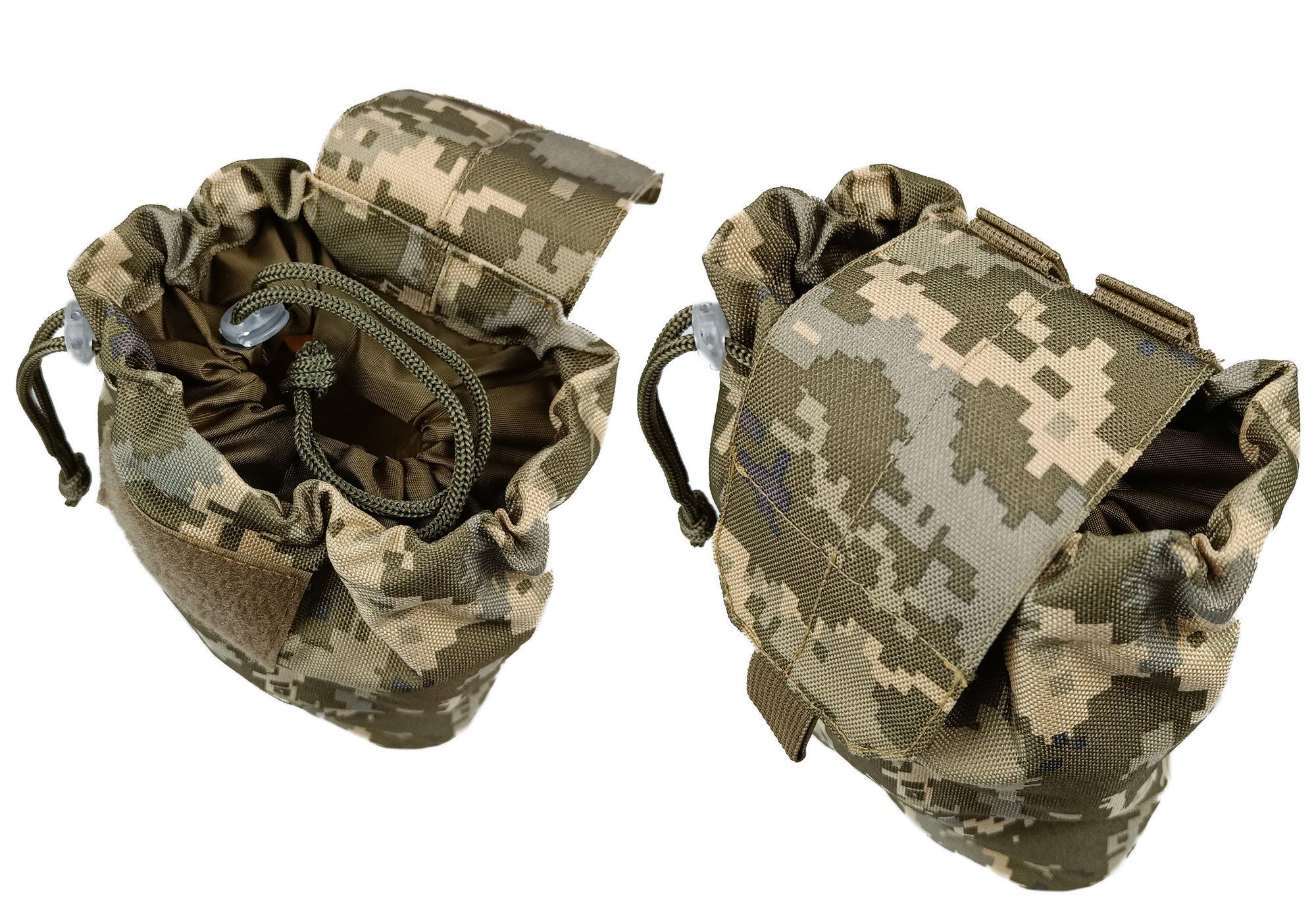 Подсумок для сброса MOLLE PA m3 25х18х10 см Пиксель ММ14 (РПС EFPAPX24) - фото 4