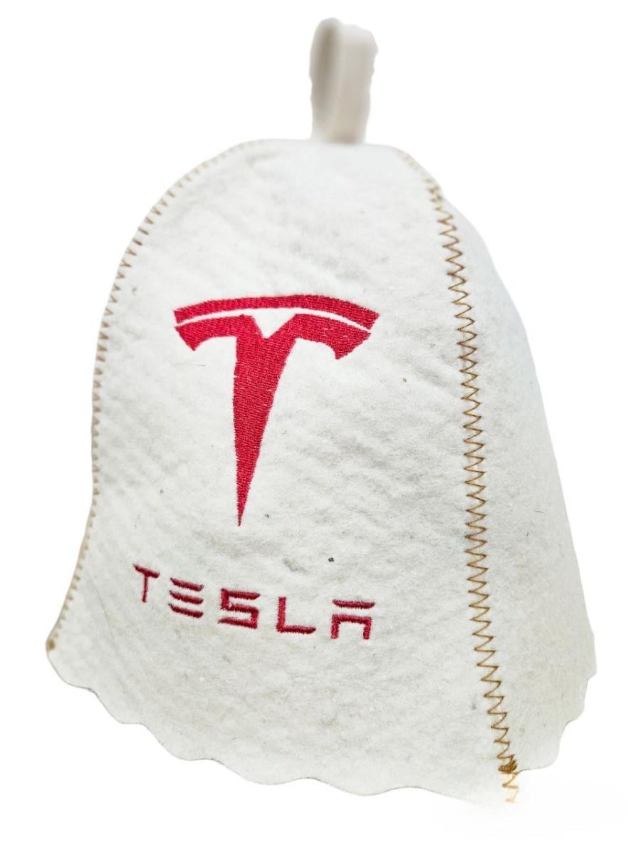 Шапка для бани Luxyart Tesla натуральный войлок Белый (LR-959)
