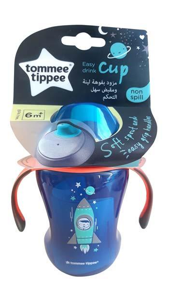 Чашка-непроливайка Tommee Tippee з м'яким носиком 6 міс 230 мл Синій (TT0076-2-ALBASTRU) - фото 2