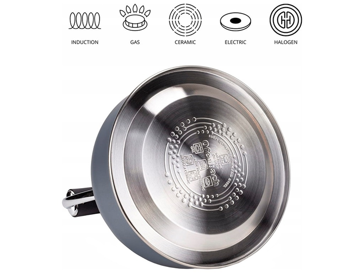 Чайник Ofenbach нержавіюча сталь зі свистком 2200 мл (100324) - фото 2 Чайник Ofenbach нержавіюча сталь зі свистком 2200 мл (100324) - фото 2