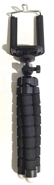 Штатив для фотоаппарата гибкий 25 см Черный