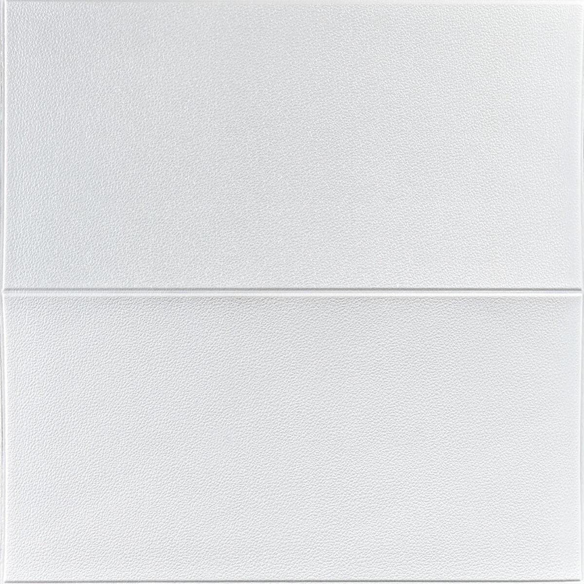 3D-панель Lichi square white стеновая 700х700х5 мм