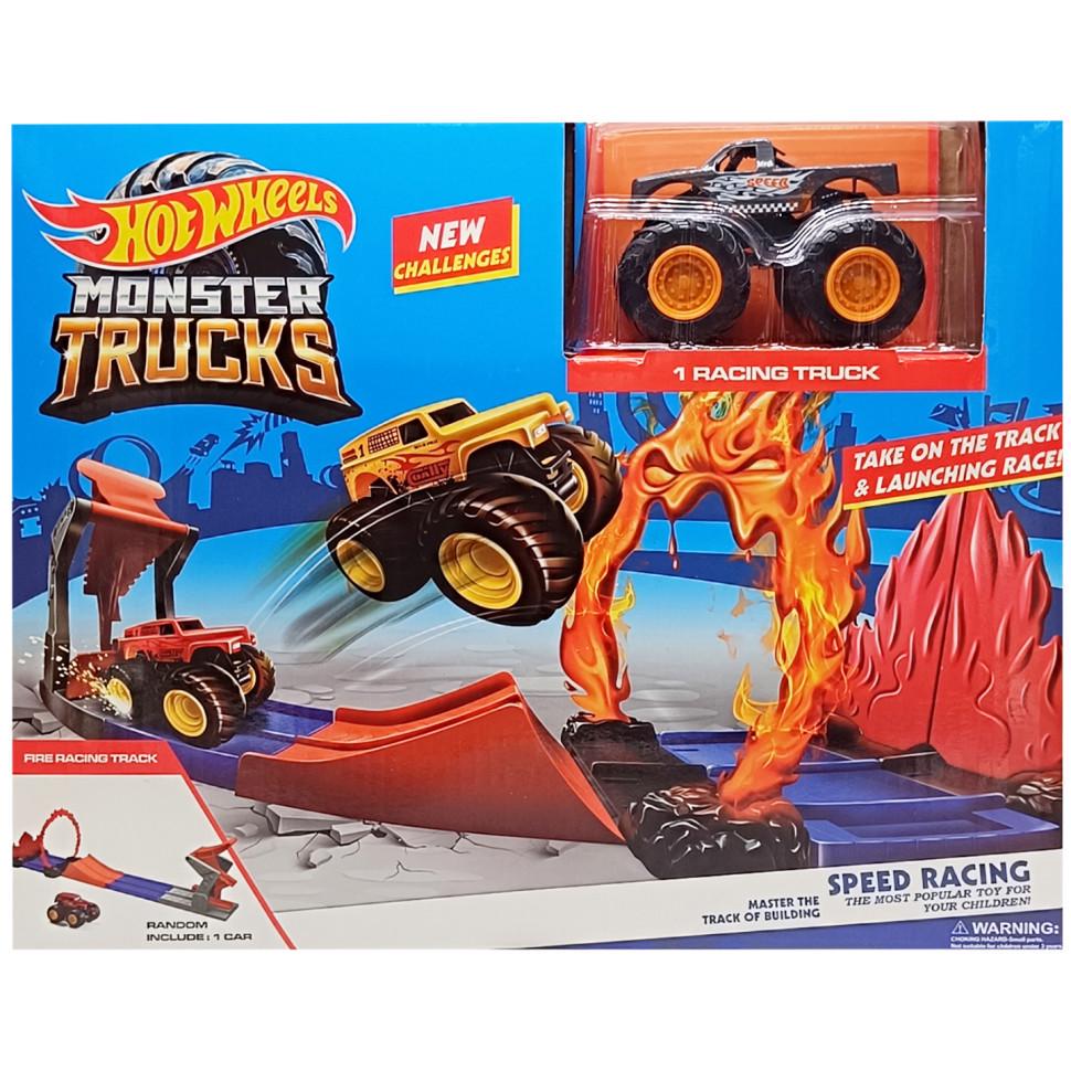 Ігровий набір Автотрек Monster Trucks MS44 Grey (26123017)