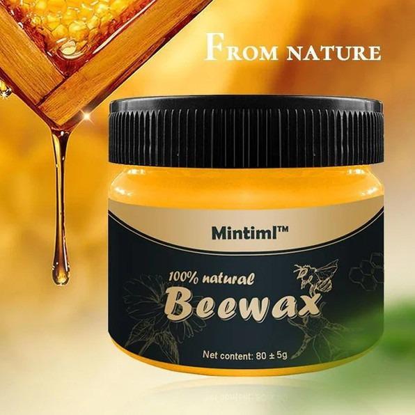 Воск Beewax для защиты и полировки мебели в банке 80 г (НФ-00003017) - фото 2