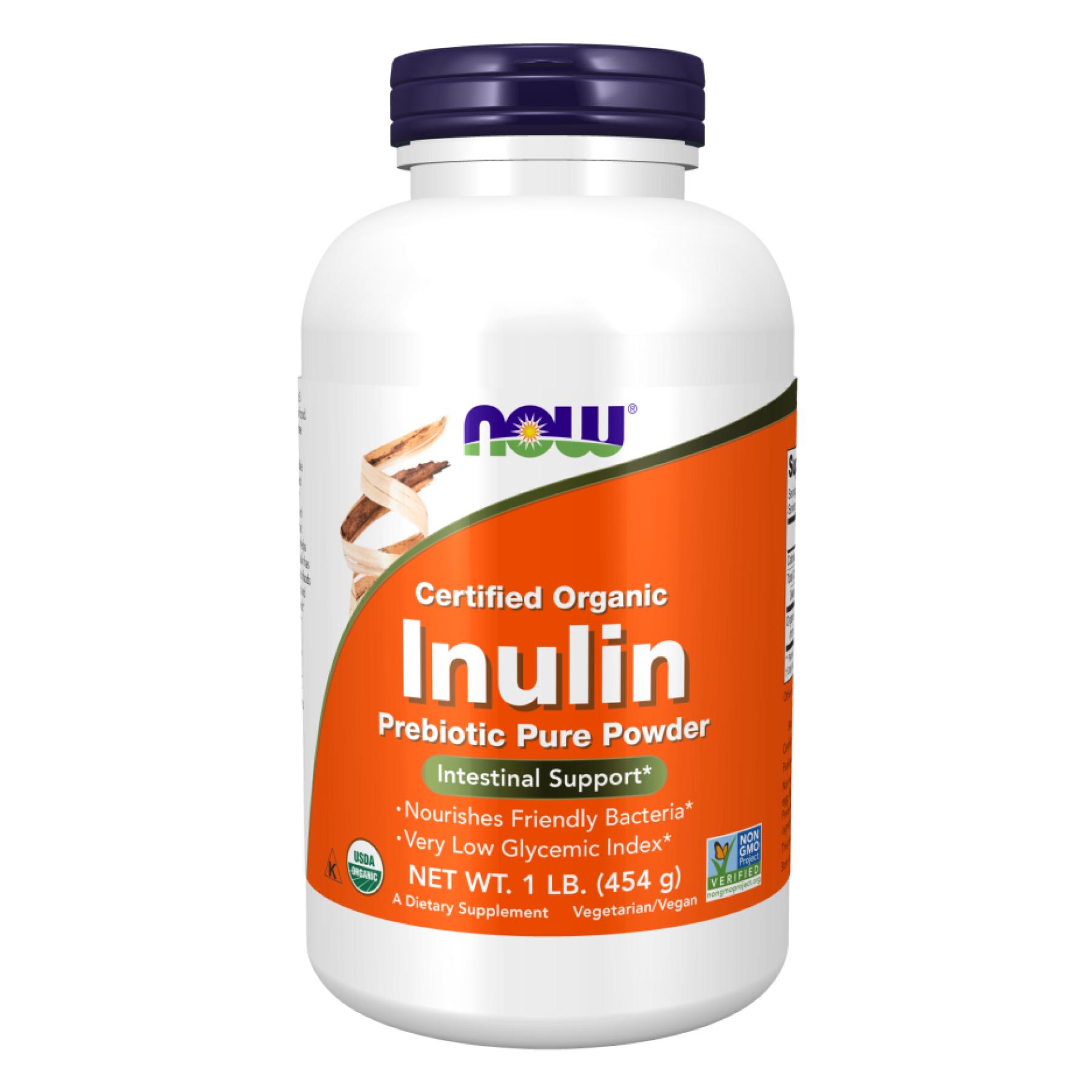 Натуральная добавка Organic Inulin Powder 454 г (2022-10-2312)
