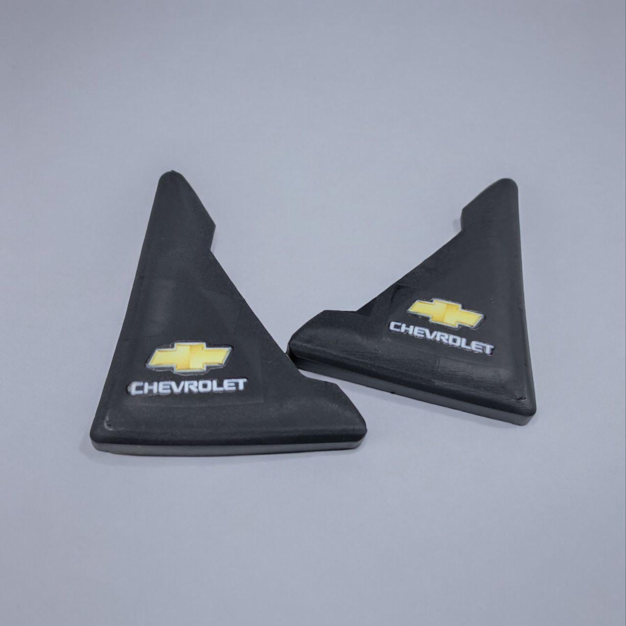 Уголки на двери автомобиля Chevrolet для защиты от сколов с трафаретной печатью (2230570087)