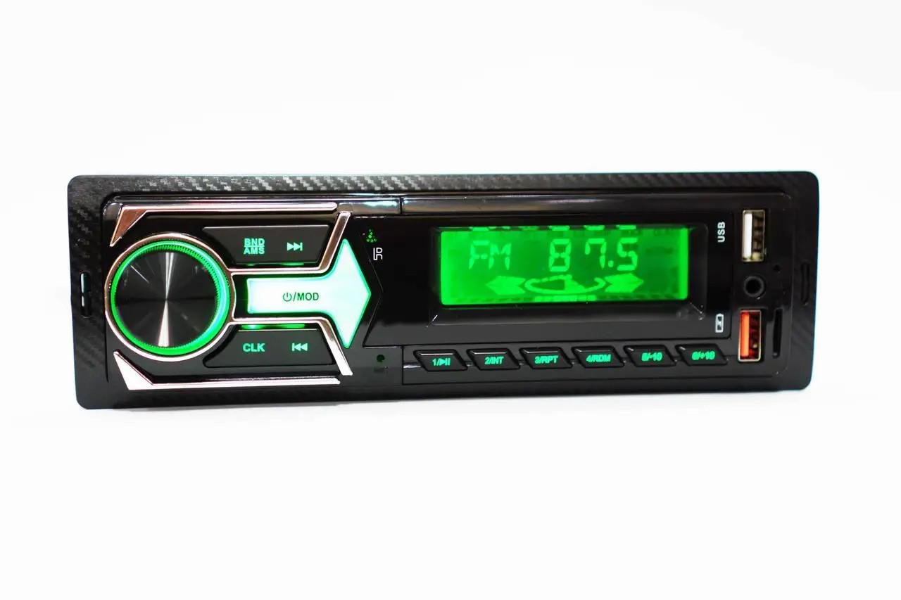 Автомагнітола 1din JSD G-1101 ISO 2xUSB Bluetooth RGB microSD/AUX/FM (20464213) - фото 7