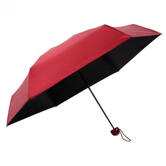 Зонт карманный Capsule Umbrella Бордовый (5cf9f0dd)