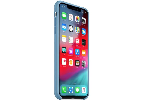 Чехол-накладка Apple Silicone Case for iPhone Xr, Cornflower (HC) (A)