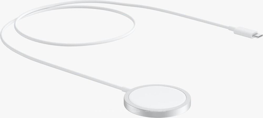 Зарядное устройство беспроводное Aspor A510 Magnetic с разъемом Type-C 15W 3A 1 м Белый (1858272784)