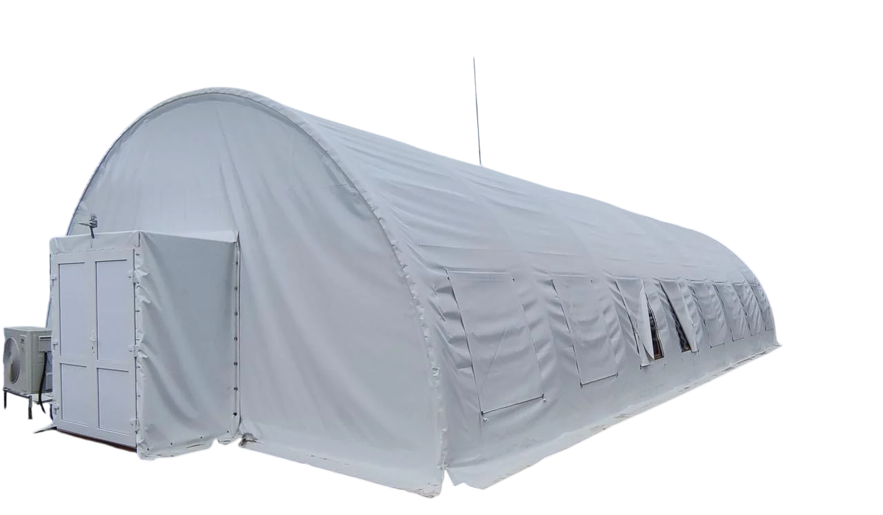 Тентовий ангар 8×16×4 м для складу та виробництва
