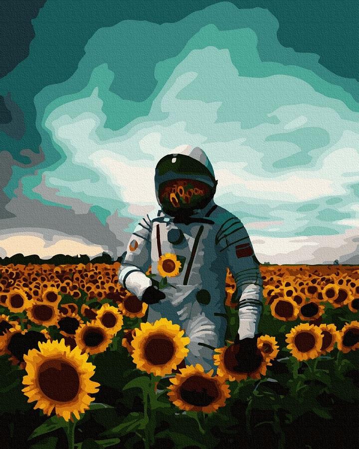 Картина по номерам Космонавт (GX40850)