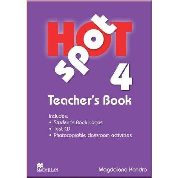 Книга Magadalena Kondro "Hot Spot 4 Teacher's Book with Test CD" (ISBN:9780230717947)