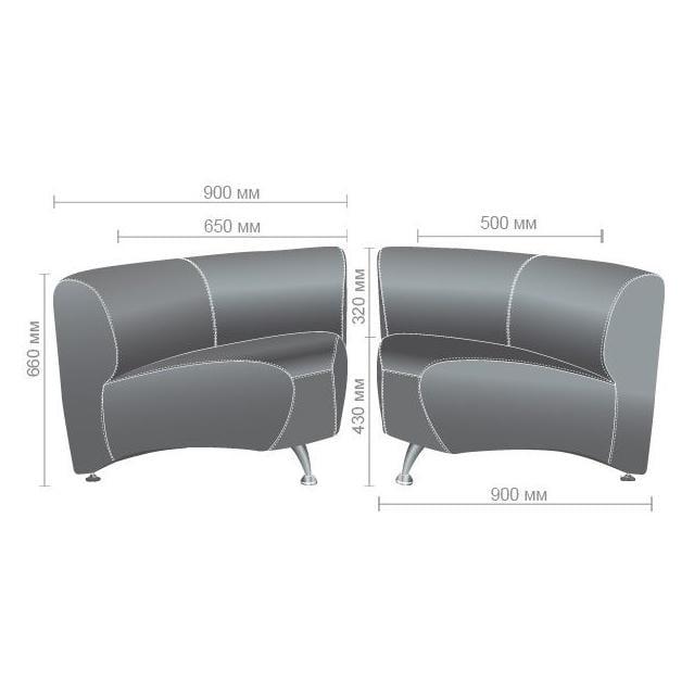 Диван кутовий модуль AMF Кароліна Мадрас Голд з дерева/шкірозамінника Бежевий (040273) - фото 2 Диван кутовий модуль AMF Кароліна Мадрас Голд з дерева/шкірозамінника Бежевий (040273) - фото 2