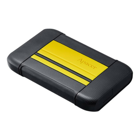 Зовнішній жорсткий диск Apacer AC633 USB 3.1 Gen1 1 Тб Black/Yelow (AP1TBAC633Y-1) - фото 3