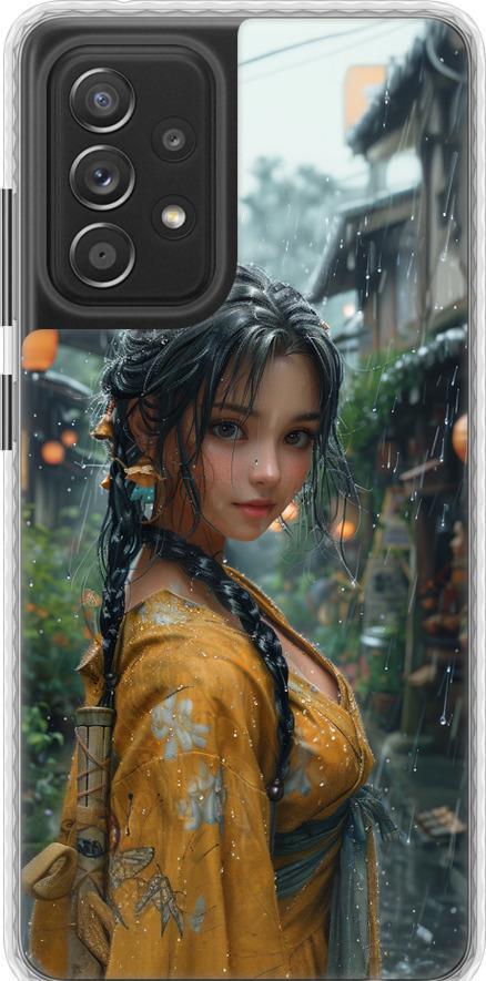 Чехол на Samsung Galaxy A52s 5G A528B Anime-girl (6133pc-2583-42517)