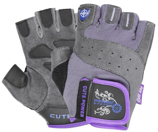 Рукавички для фітнесу жіночі Power System PS-2560 Cute Power M Purple (3070039763) Рукавички для фітнесу жіночі Power System PS-2560 Cute Power M Purple (3070039763)