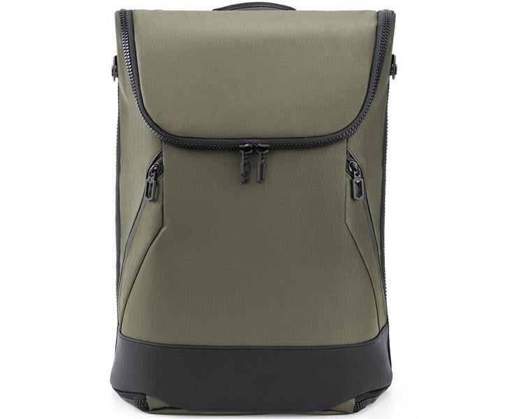 Рюкзак RunMi Points 90 Full Open Business Travel backpack Green