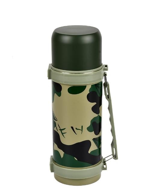 Термос с ручкой Хаки 1,2 л (LU001367)