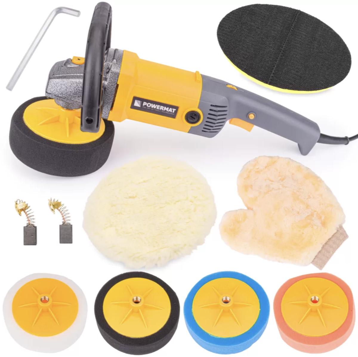 Полірувальна машина Powermat PM-PS-2600T-Z5 2415717512 2600 Вт 3200 об/хв. 180 мм