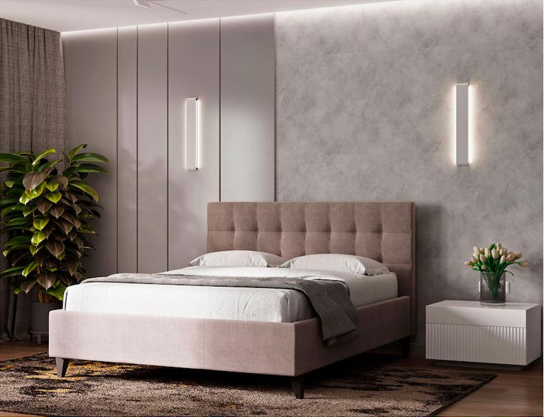 Кровать-подиум двуспальная ChesterNew Design Standart Wood на ножках 160х200 см Мокко Кровать-подиум двуспальная ChesterNew Design Standart Wood на ножках 160х200 см Мокко