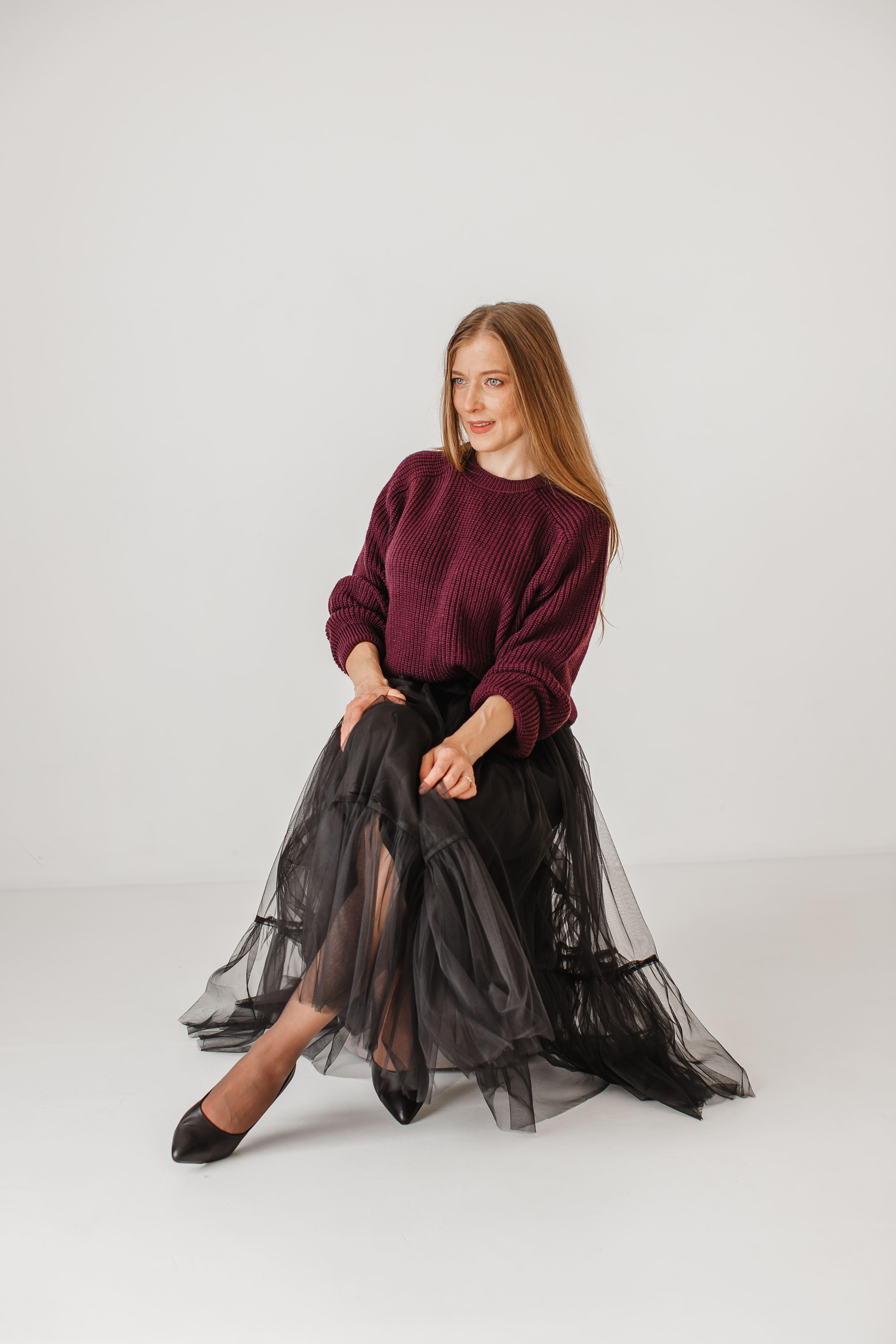 Спідниця жіноча VSlatinina фатинова L Чорний (01234567843) - фото 7 Спідниця жіноча VSlatinina фатинова L Чорний (01234567843) - фото 7