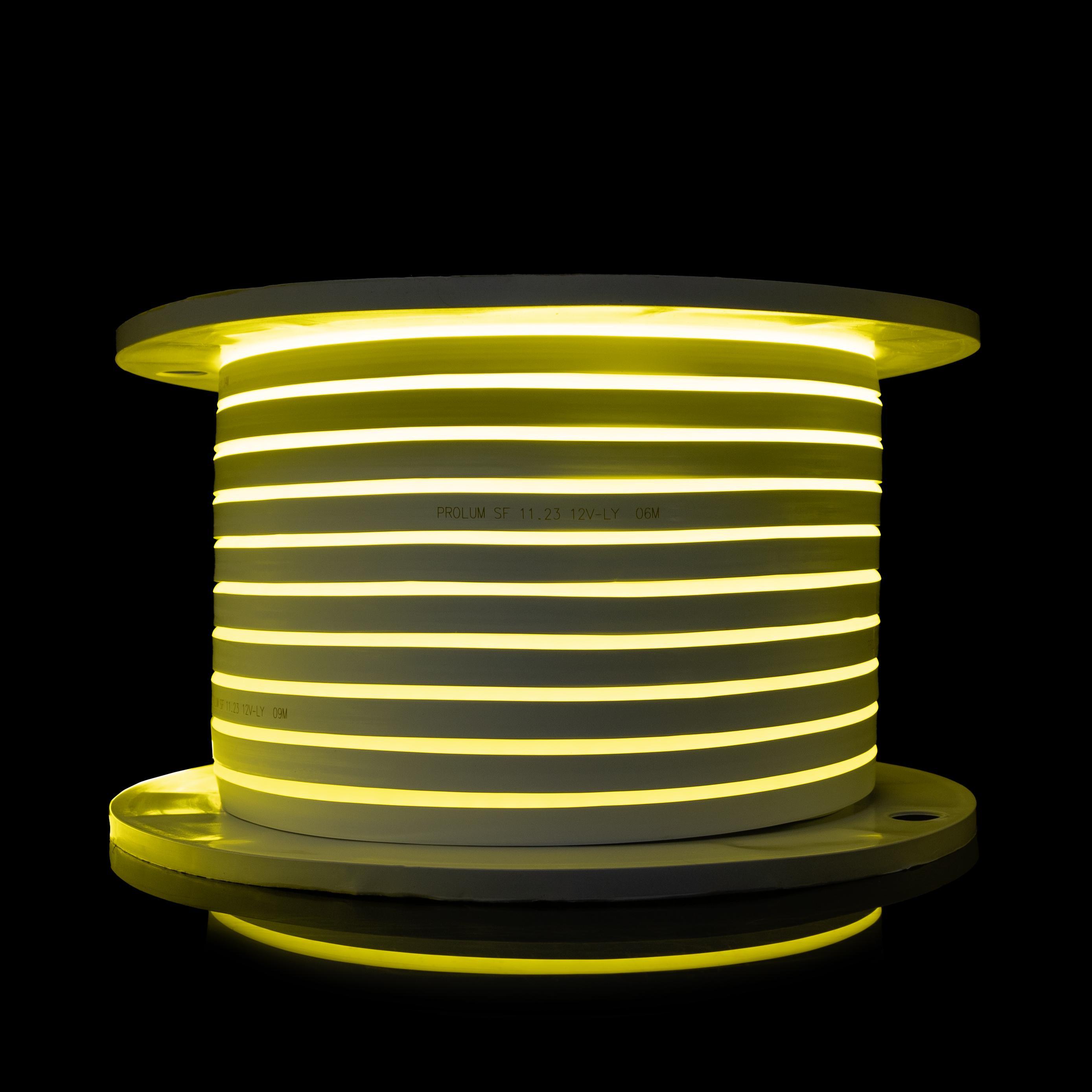 Світлодіодна стрічка неонова Prolum Series SF 8x16 IP68 12V Лимонно-жовтий (120028) - фото 2 Світлодіодна стрічка неонова Prolum Series SF 8x16 IP68 12V Лимонно-жовтий (120028) - фото 2