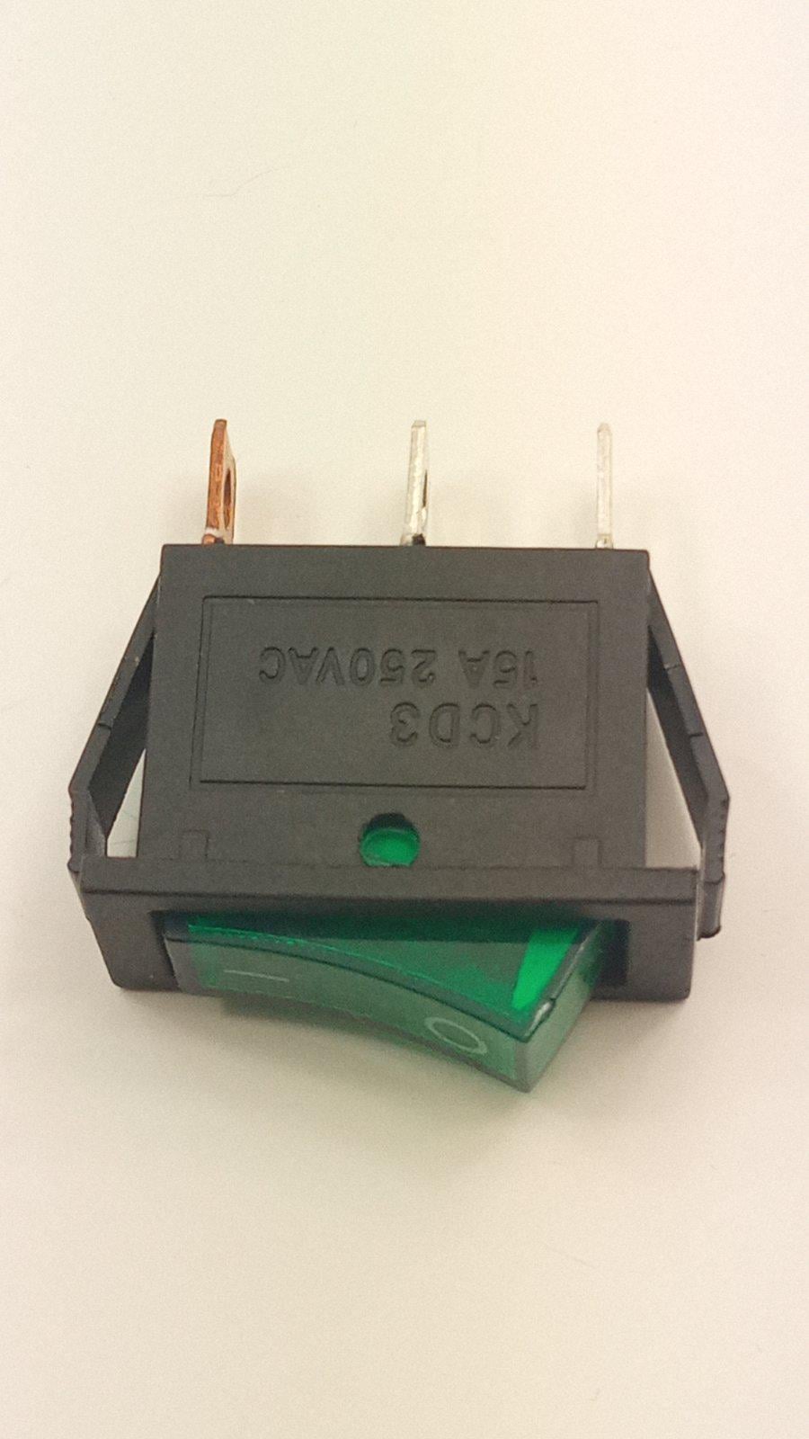 Выключатель IRS-101-2A SPST 2P с подсветкой (10673)