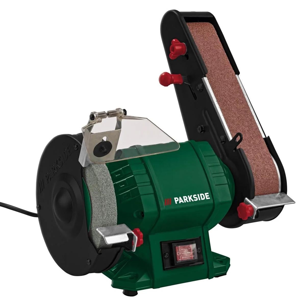 Шлифовальный станок ленточно-дисковый PARKSIDE PSBS 240 C2 240 Вт 2980 мин с гриндером (2929932108) Шлифовальный станок ленточно-дисковый PARKSIDE PSBS 240 C2 240 Вт 2980 мин с гриндером (2929932108)