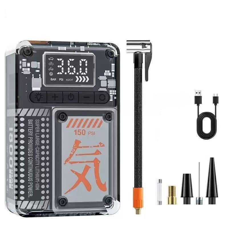 Компрессор автомобильный аккумуляторный 15000 mAh (32531517)