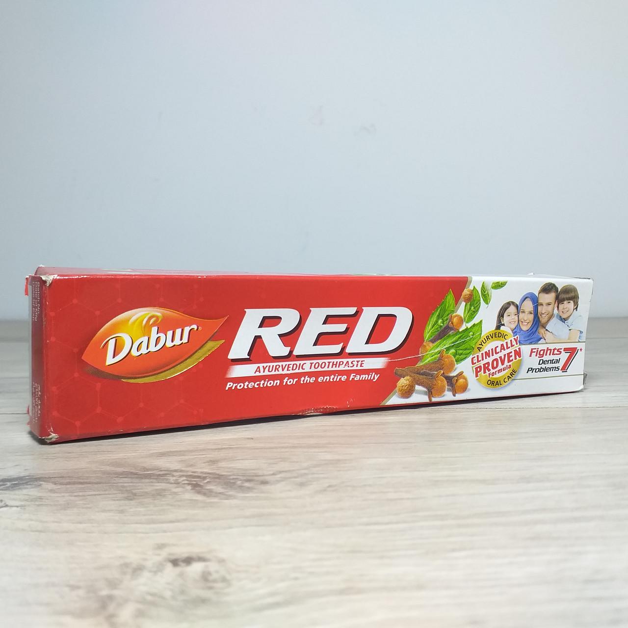 Зубная паста Red Dabur аюрведическая 100 г (X-1353) - фото 3 Зубная паста Red Dabur аюрведическая 100 г (X-1353) - фото 3