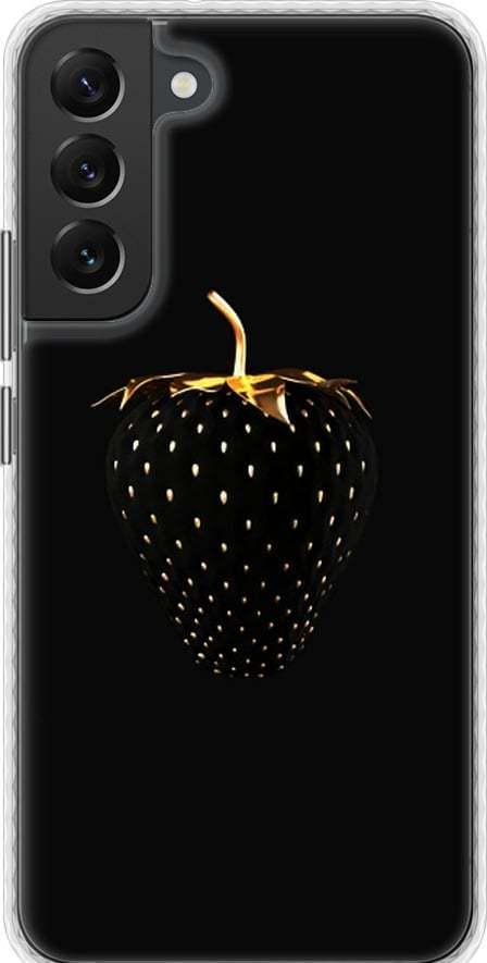 Чехол на Samsung Galaxy S22 Plus Черная клубника (3585pc-2495-42517)