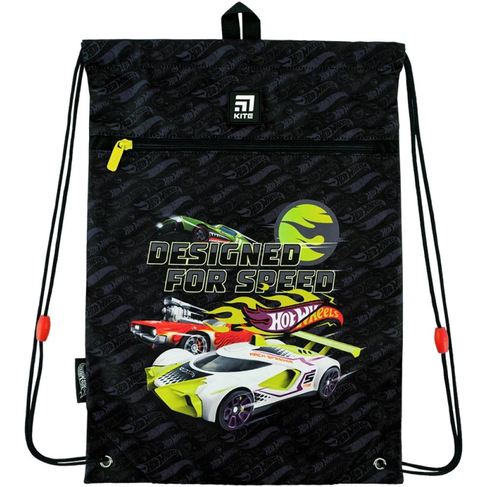 Сумка для обуви KITE Hot Wheels (HW24-601M-1) Сумка для обуви KITE Hot Wheels (HW24-601M-1)