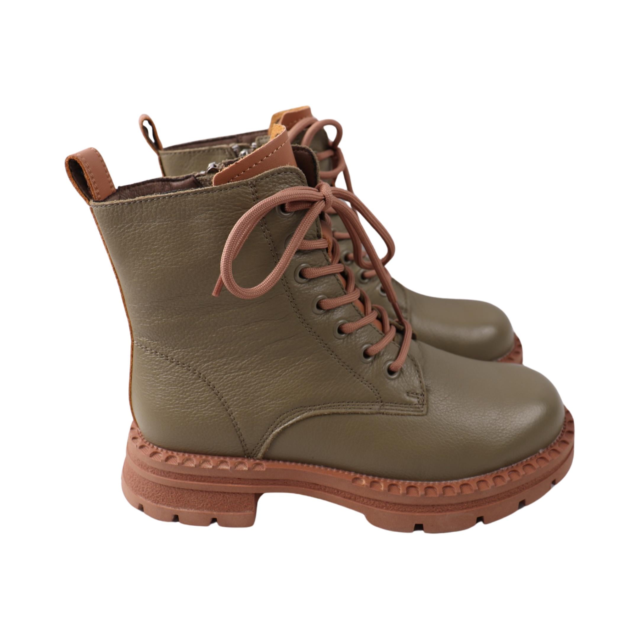 Ботинки женские FARINNI 526-23DHC натуральная кожа р. 42 Зеленый (29184934)