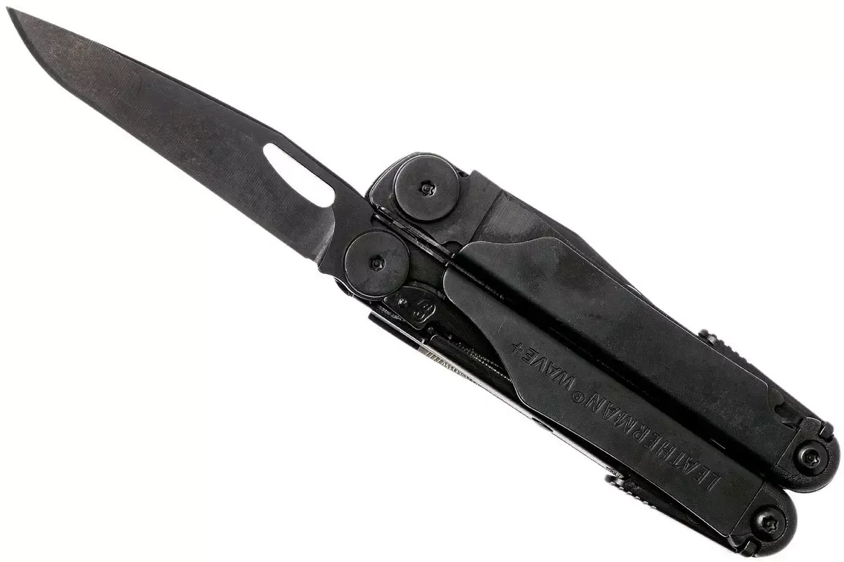 Мультитул Leatherman Wave Plus 18 инструментов с чехлом Black (26206381) - фото 7