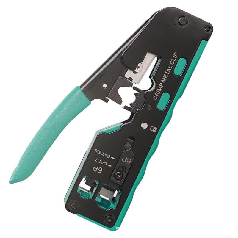 Кримпер професійний ZoeRax RJ45/RJ12 Pass Through Ethernet Cat6/6A Cat5e 8p-6p 1 шт. (000048684_1) Кримпер професійний ZoeRax RJ45/RJ12 Pass Through Ethernet Cat6/6A Cat5e 8p-6p 1 шт. (000048684_1)