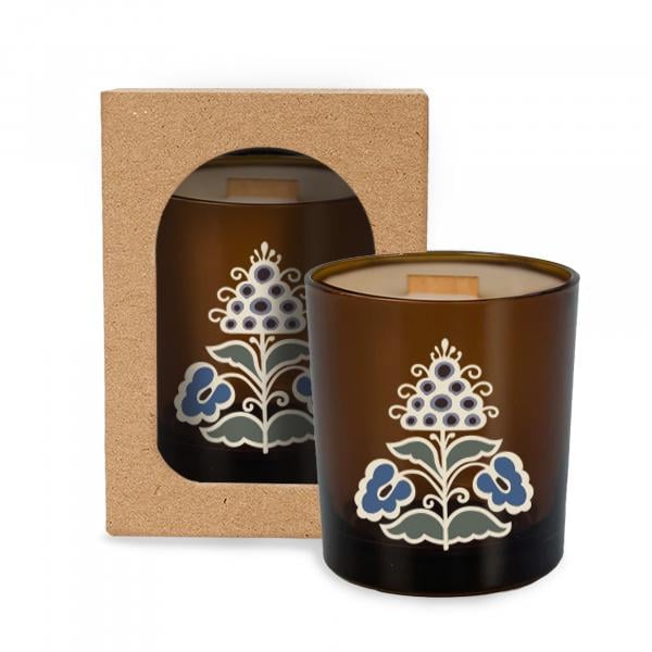 Аромасвечка соевая Gifty Ликера с деревянным фитилем (22462714)