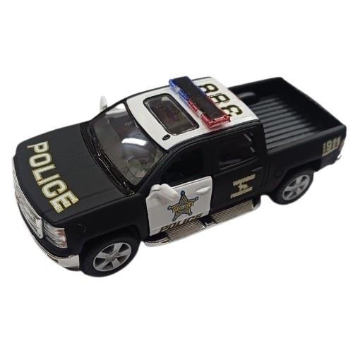 Іграшкова машинка Kinsmart Chevrolet Silverado 2014 поліція (KT5381WP)