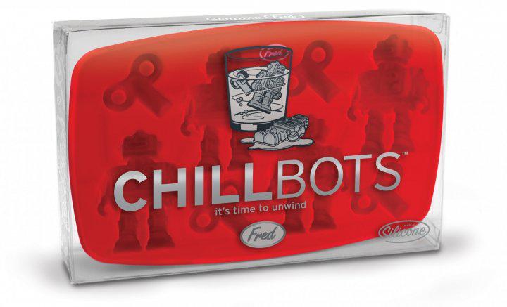 Форма для льда Fred&Friends Робот Красный Форма для льда Fred&Friends Робот Красный