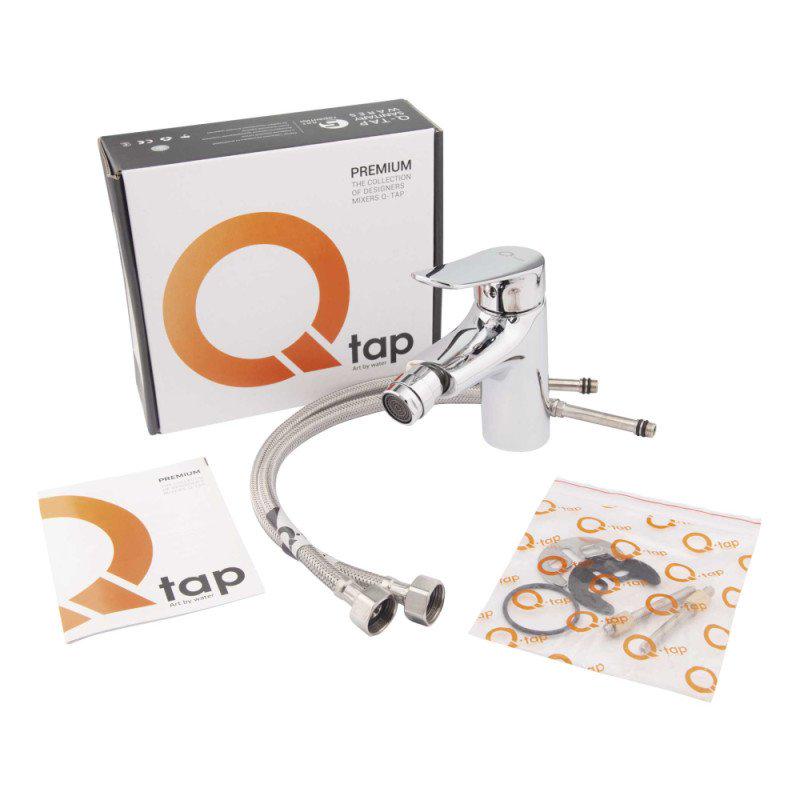 Смеситель для биде Q-tap Loft CRM 001A латунь Хром (QTLOFT001A)