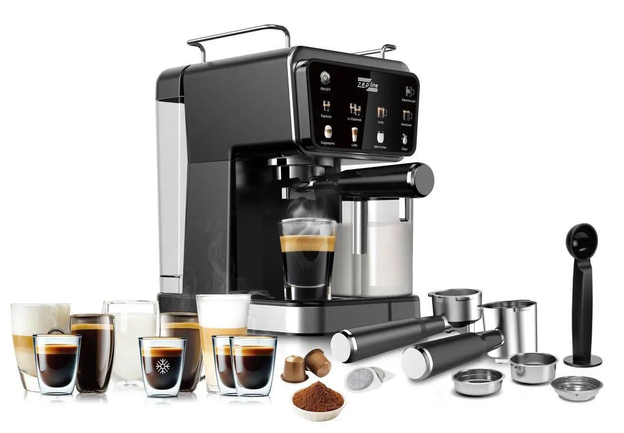 Кофемашина ZepLine ZP-6803 ESPRESSO COOL 2 л 3000 Вт 20 Bar 8 напитков (opt-105024)