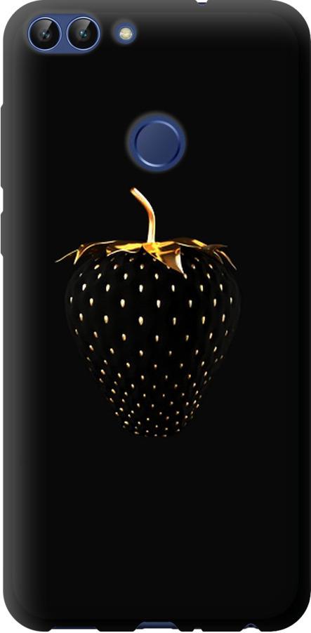 Чехол на Huawei P Smart Черная клубника (3585b-1346-42517)
