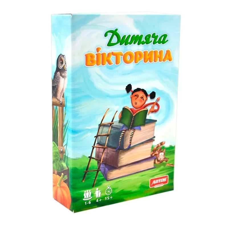 Настольная игра Детская викторина ЛЮКС 0802 (31154981)