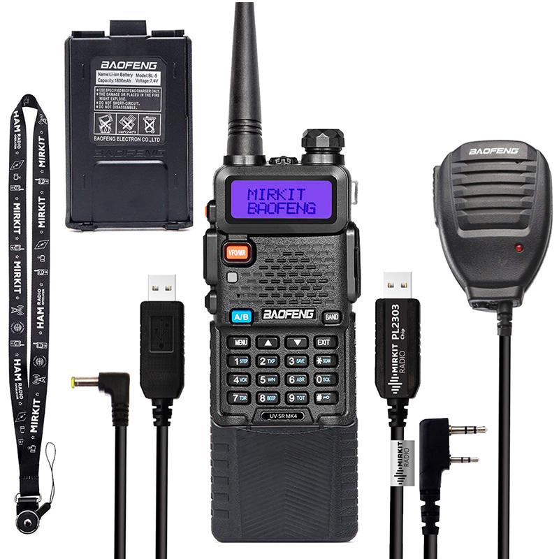 Рація Baofeng UV-5R MK4 UHF/VHF 8 Вт 3800 маг Чорний - фото 8